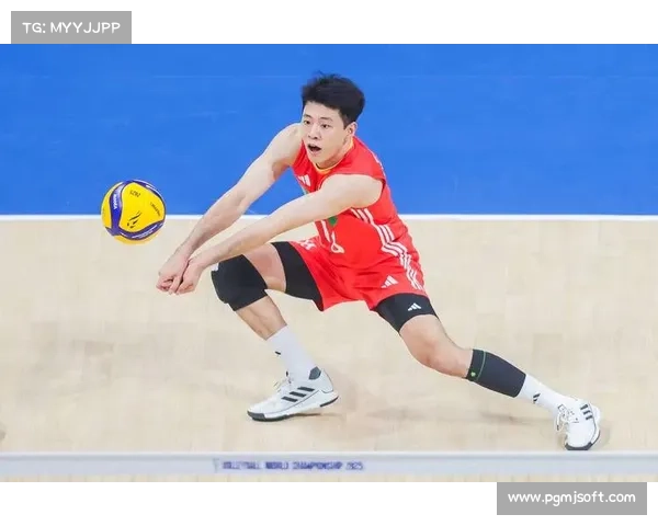 曲宗帅上海男排自由人，防守稳健